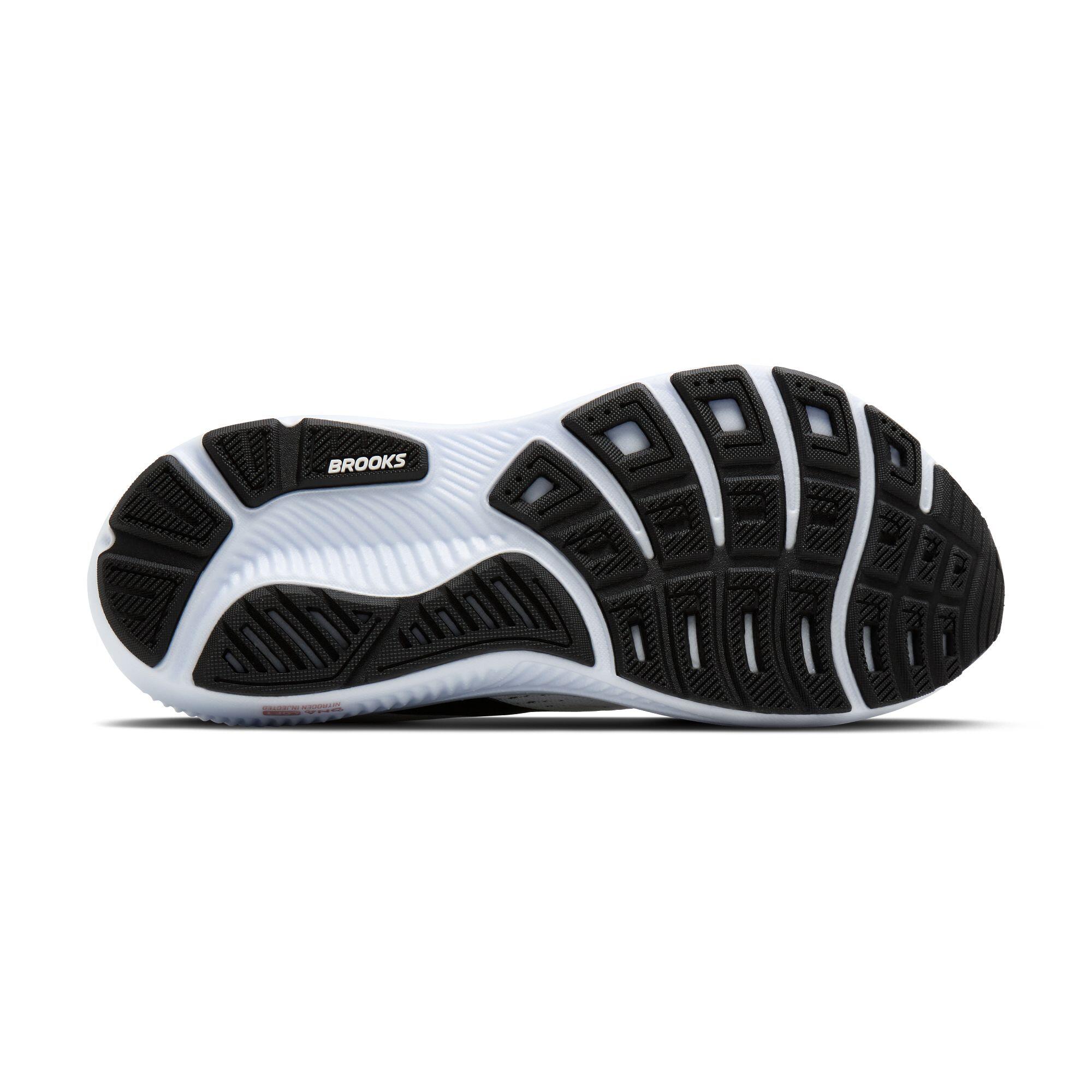 Zapatillas de running Mujer Ghost 18 blanco negro rosa oro 5/5