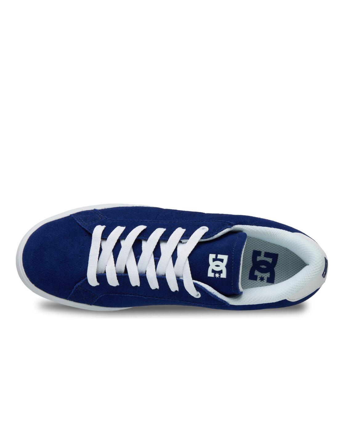 Zapatillas de piel DC PRADOE Azul Hombre 4/4