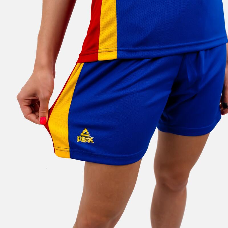 Set maiou/short baschet PEAK Dama Albastru