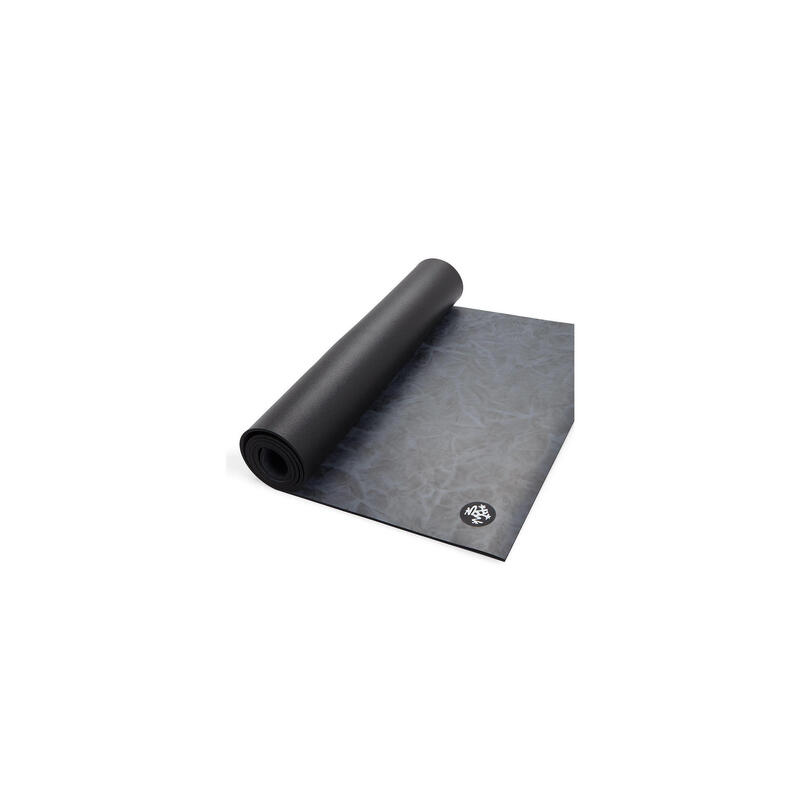 Saltea de yoga Manduka GRP Adapt din cauciuc de 5 mm - Marmorat cu carbon