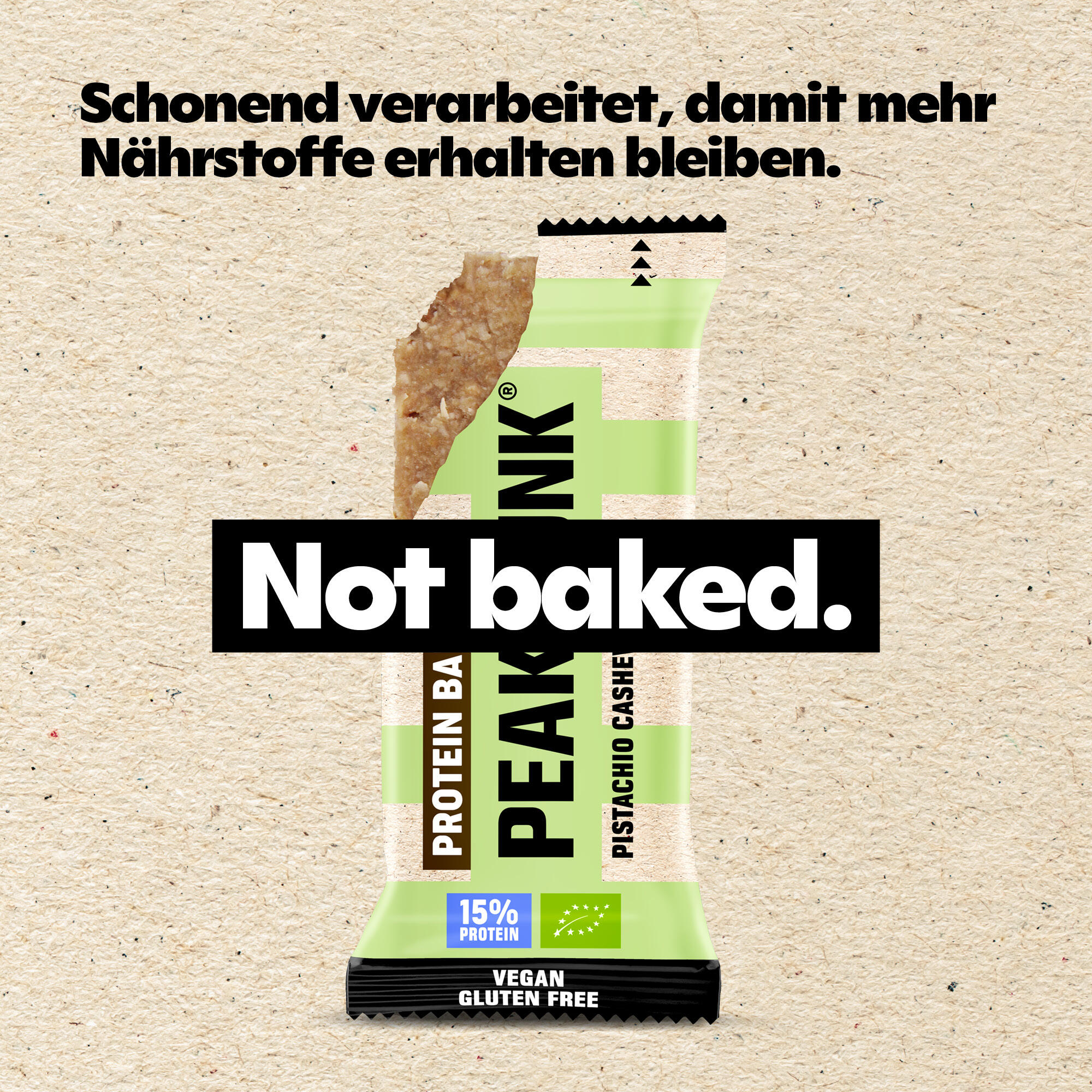 Bio Proteinriegel Pistazie Cashew 55 g 5/7