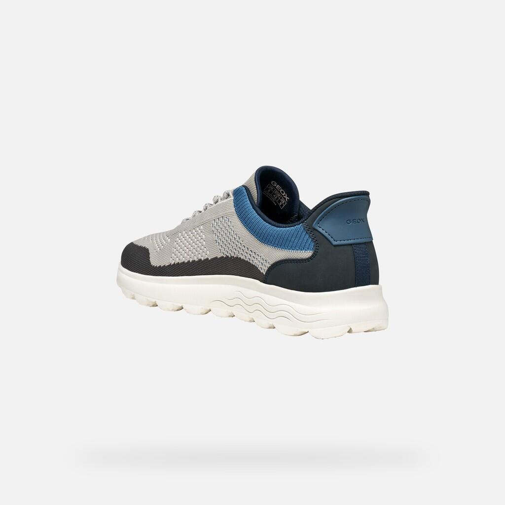Baskets Homme SPHERICA PLUS MAN Gris Clair/Bleu Marine 4/7