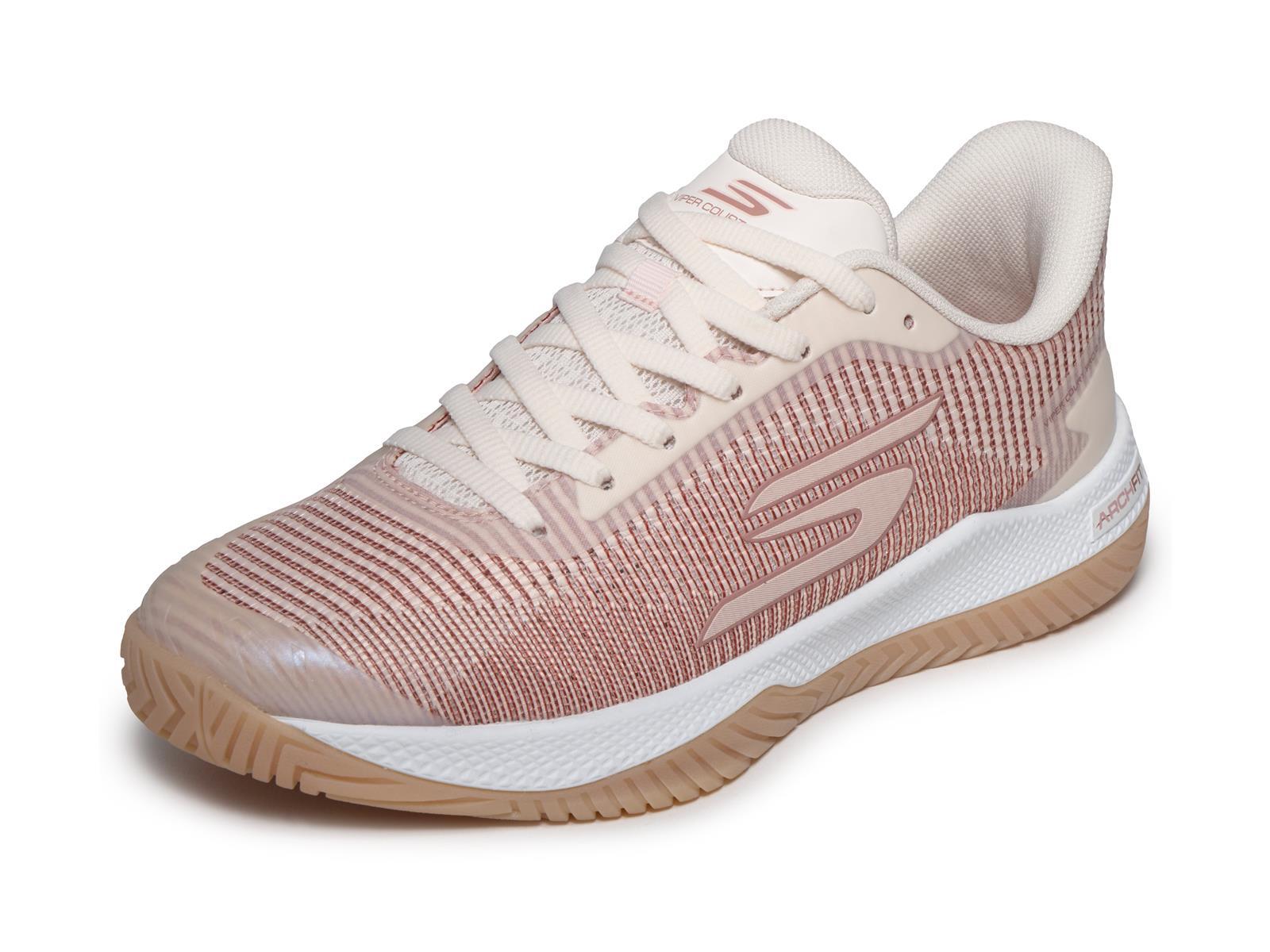 Skechers Pickleballschuh Viper Court Pro 2.0 light rosa - Damen UK 6.0 (EU 39.0) 3/6