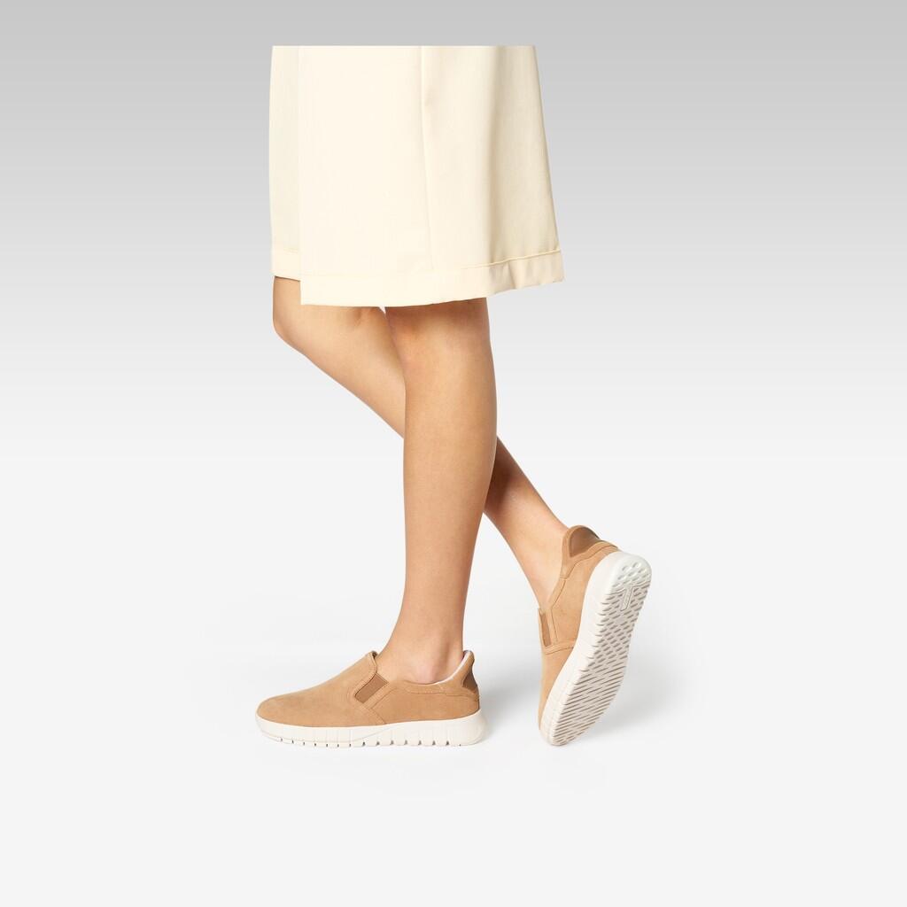 Baskets Femme D FLEXTRIDE PLUS Beige 3/7