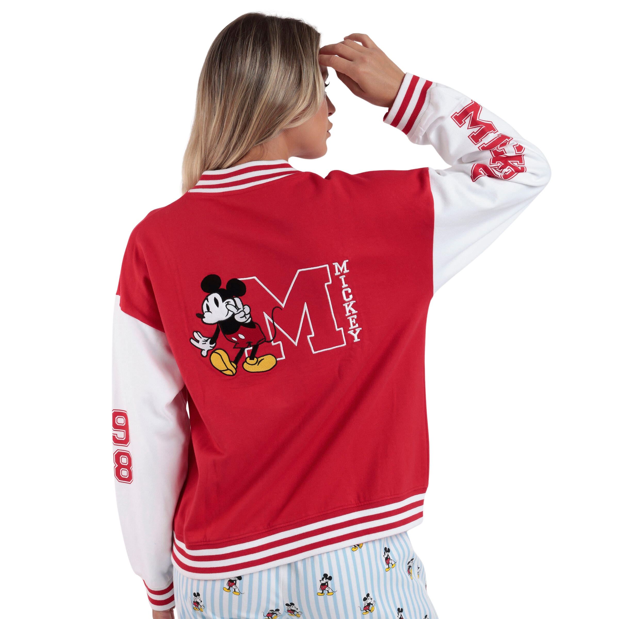 Chaqueta caliente mujer Disney Mickey New York 3/5
