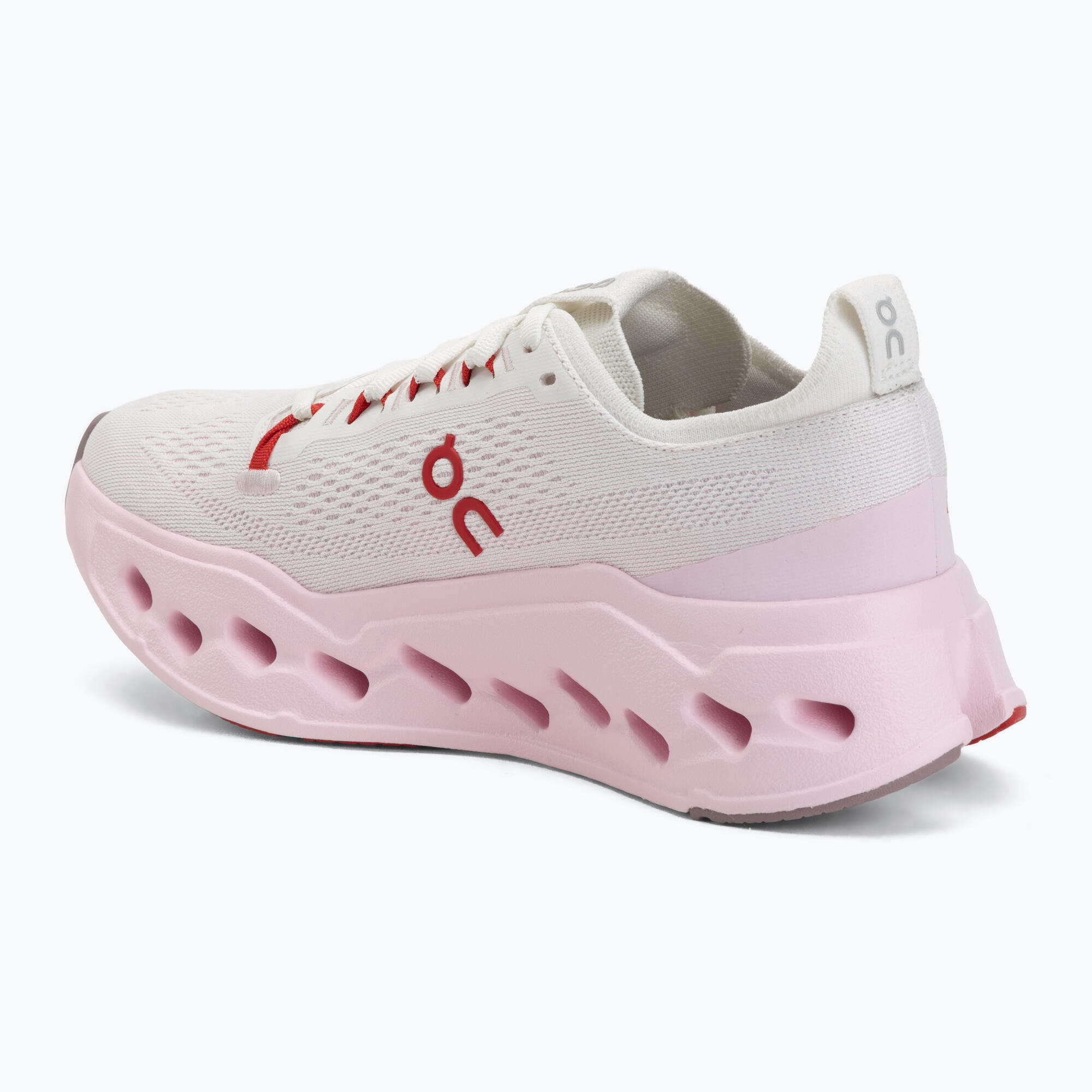 Buty do biegania damskie On Cloudsurfer Max ivory/peony 3/7