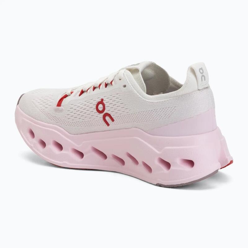 Pantofi alergare On Cloudsurfer Max W - amortizare maximă - Ivory | Peony