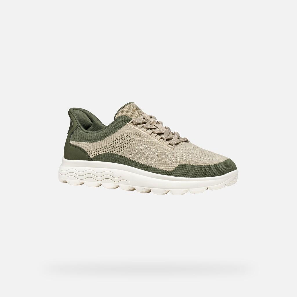 Baskets Homme U SPHERICA PLUS Vert Olive/Beige 3/7