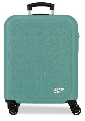 Valigia da cabina Reebok Boston ABS con capacità di 44L Rosa