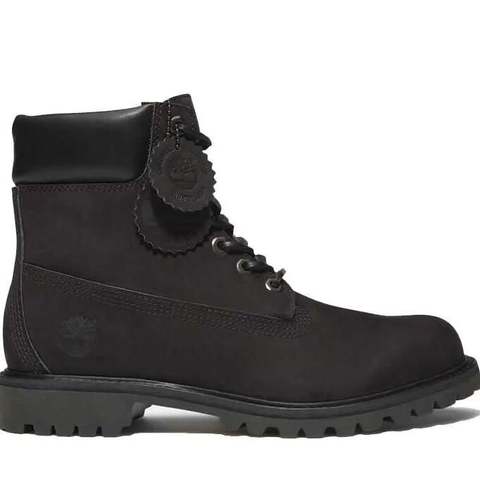 Timberland Luxe Mid Waterproof Boot Black Nubuck