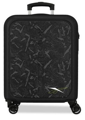 Valigia da cabina Reebok Roswell ABS con capacità di 44L Nero