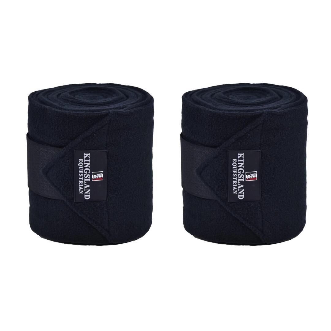 KLASSISCHE FLEECE BANDAGEN MARINEBLAU (2X) 1/1