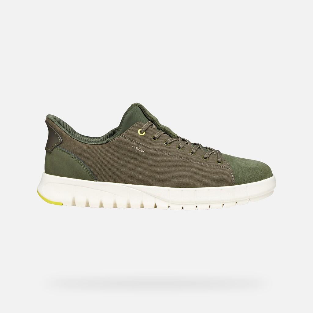 Baskets Homme U FLEXTRIDE PLUS Vert Olive Clair 2/7