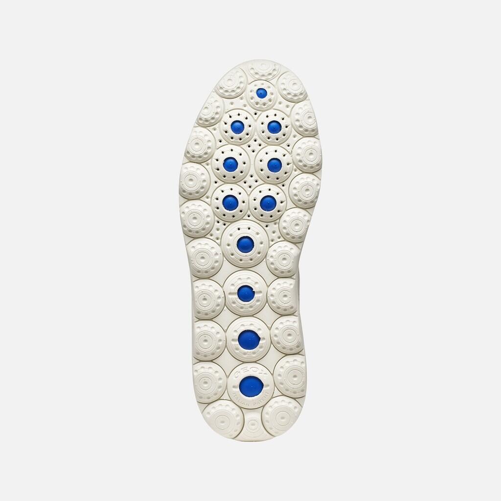 Baskets Homme U SPHERICA PLUS Blanc Cassé/Marron 7/7