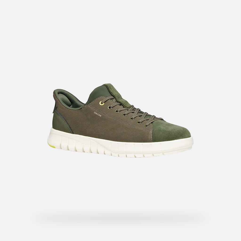 Baskets Homme U FLEXTRIDE PLUS Vert Olive Clair 5/7