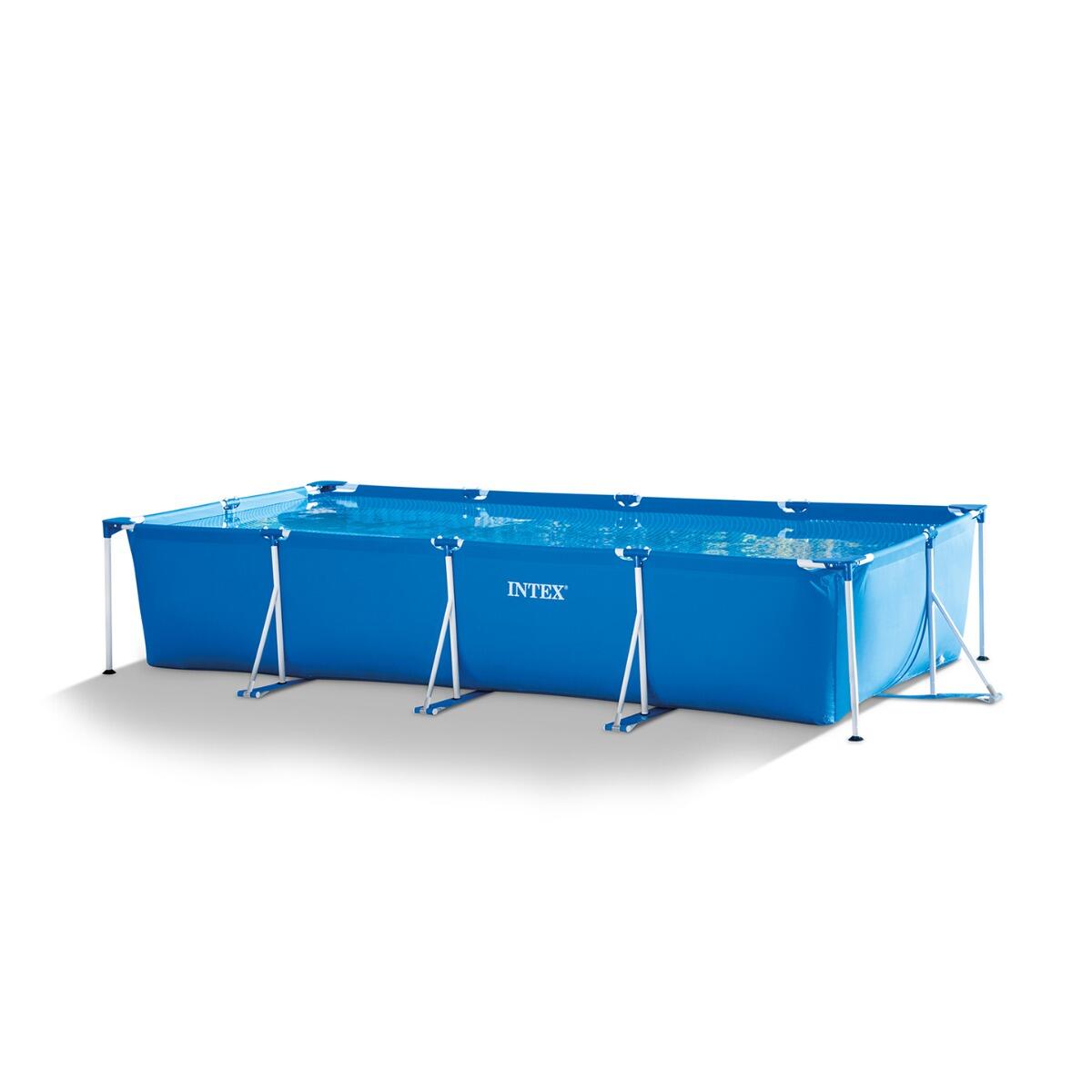 450 x 220 x 90 cm Intex Metal Frame PREMIUM zwembad set – rechthoek 5/5