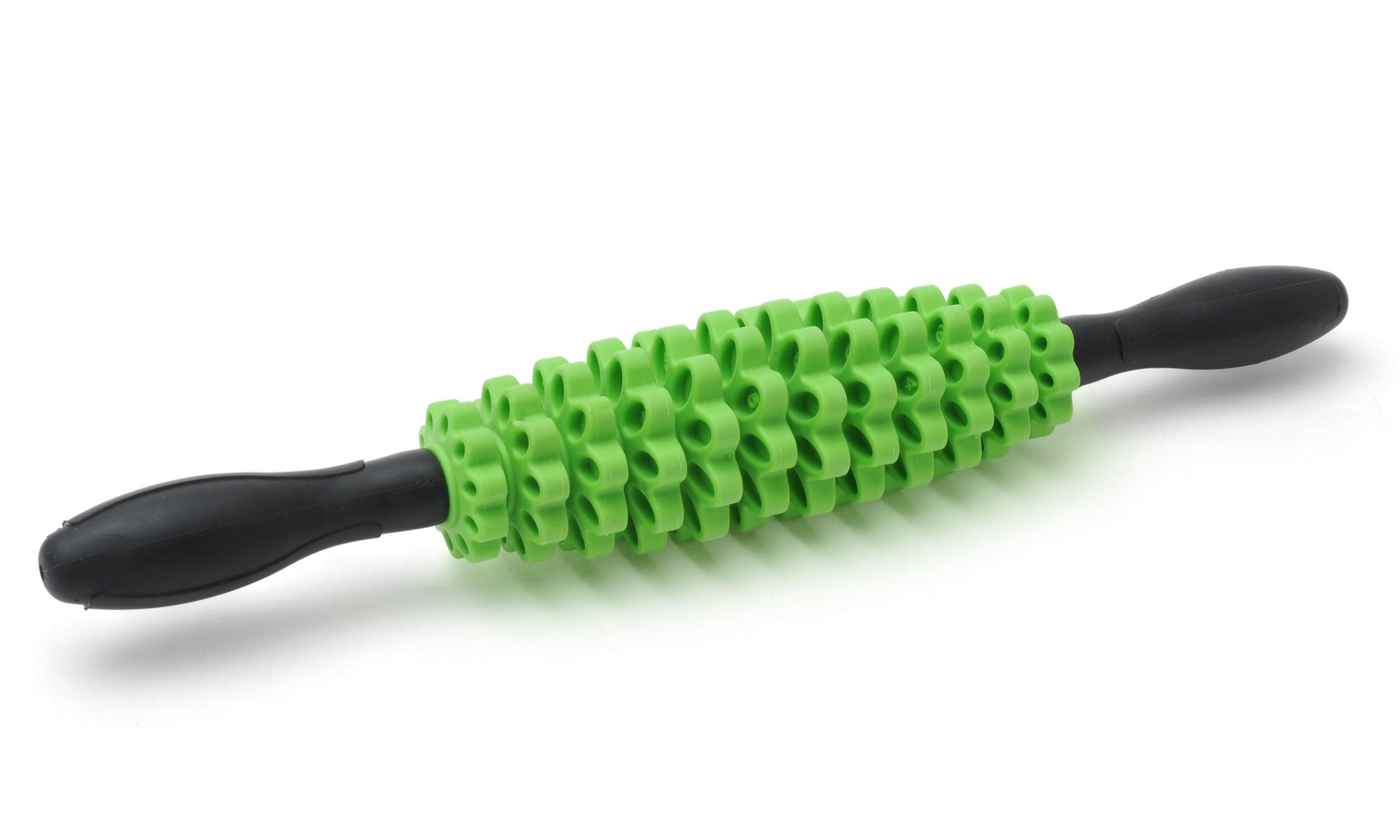 Faszienroller / Massageroller green flower 3/6
