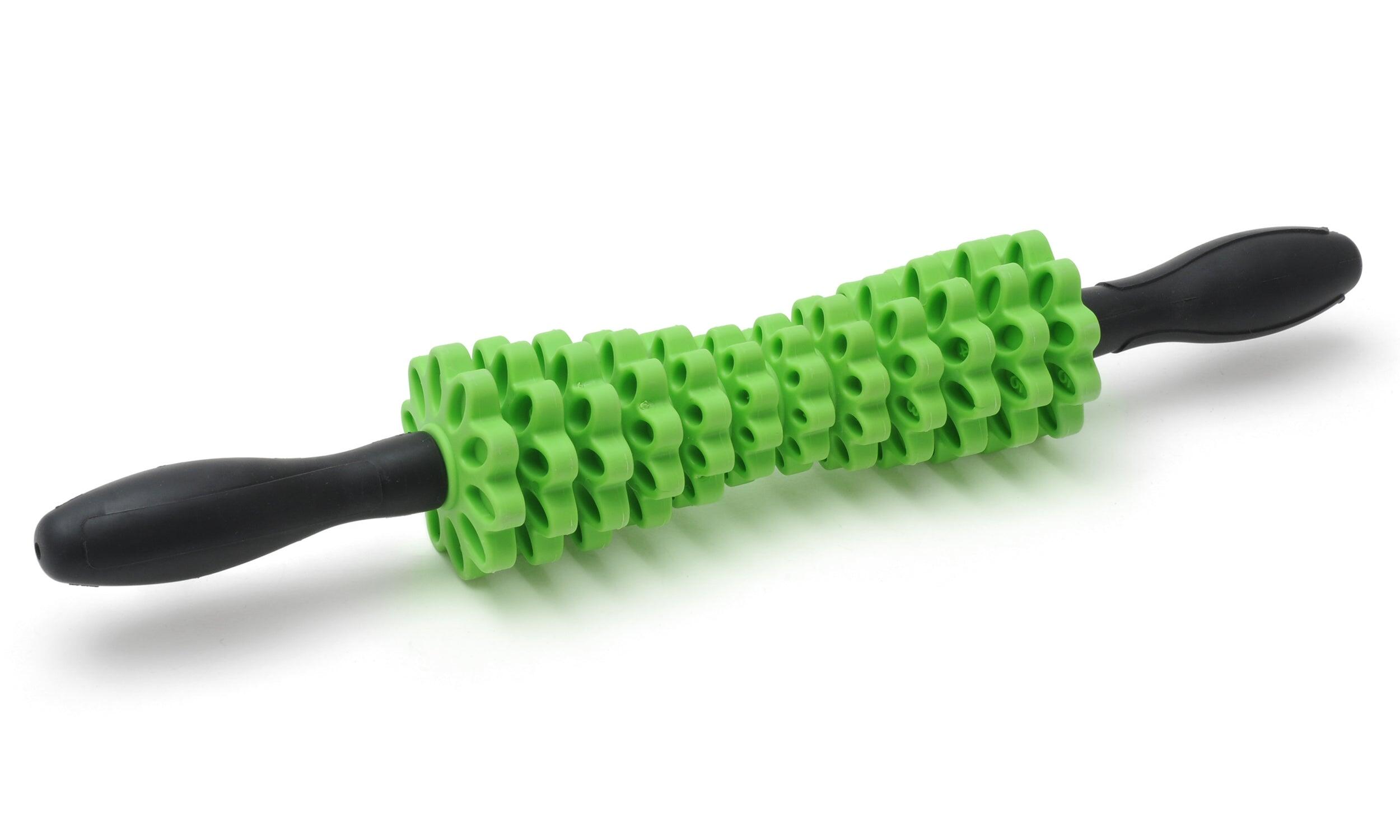 Faszienroller / Massageroller green flower 2/6