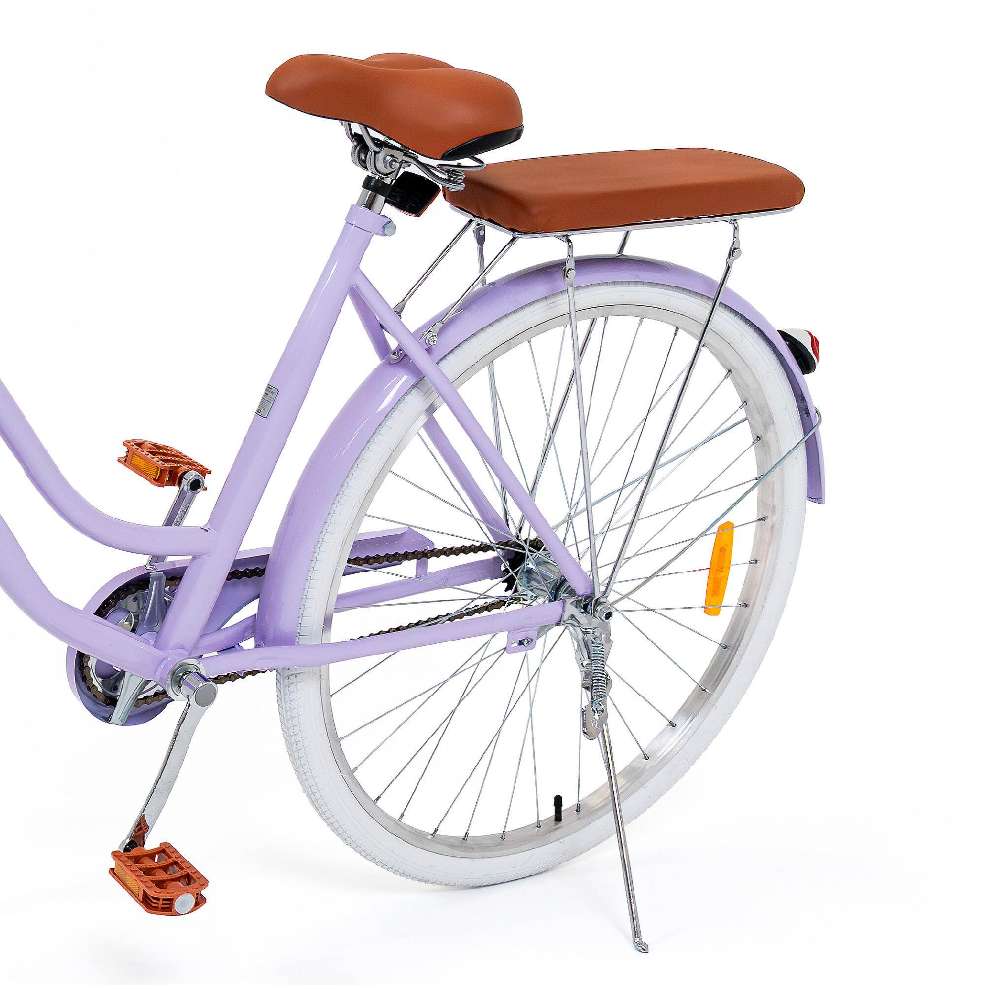 VOLTOURI BK11 Citybike 28 Zoll, mit Korb, Gepäckträger, Retro-Stil 4/8