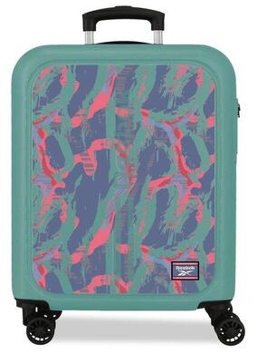 Valigia da cabina Reebok Tacoma ABS con capacità di 44L Turchese