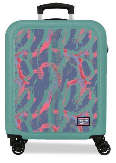 Valigia da cabina Reebok Tacoma ABS con capacità di 44L Turchese