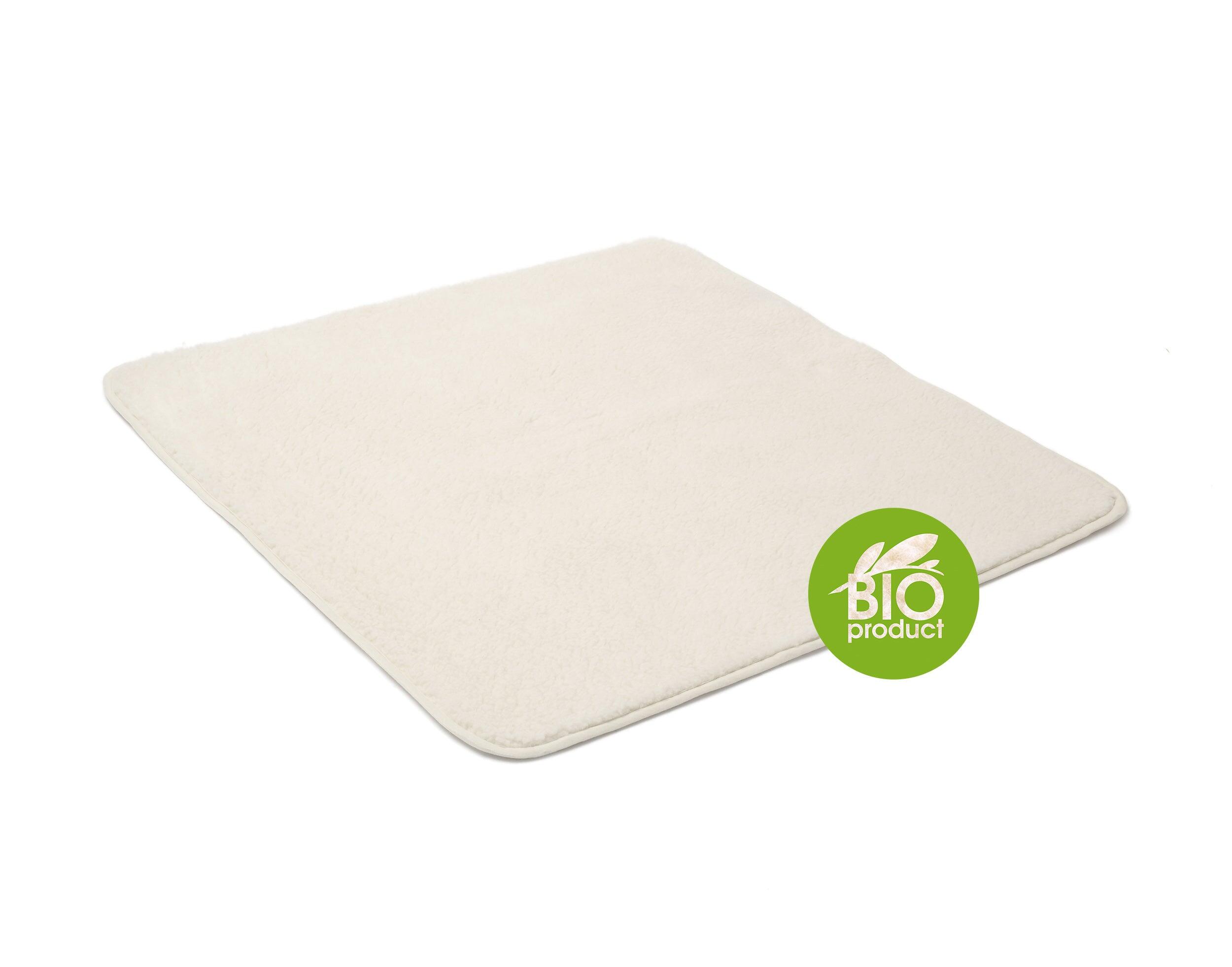 Bio Futon/Meditationsunterlage umsäumt - 75 cm x 75 cm 2/2