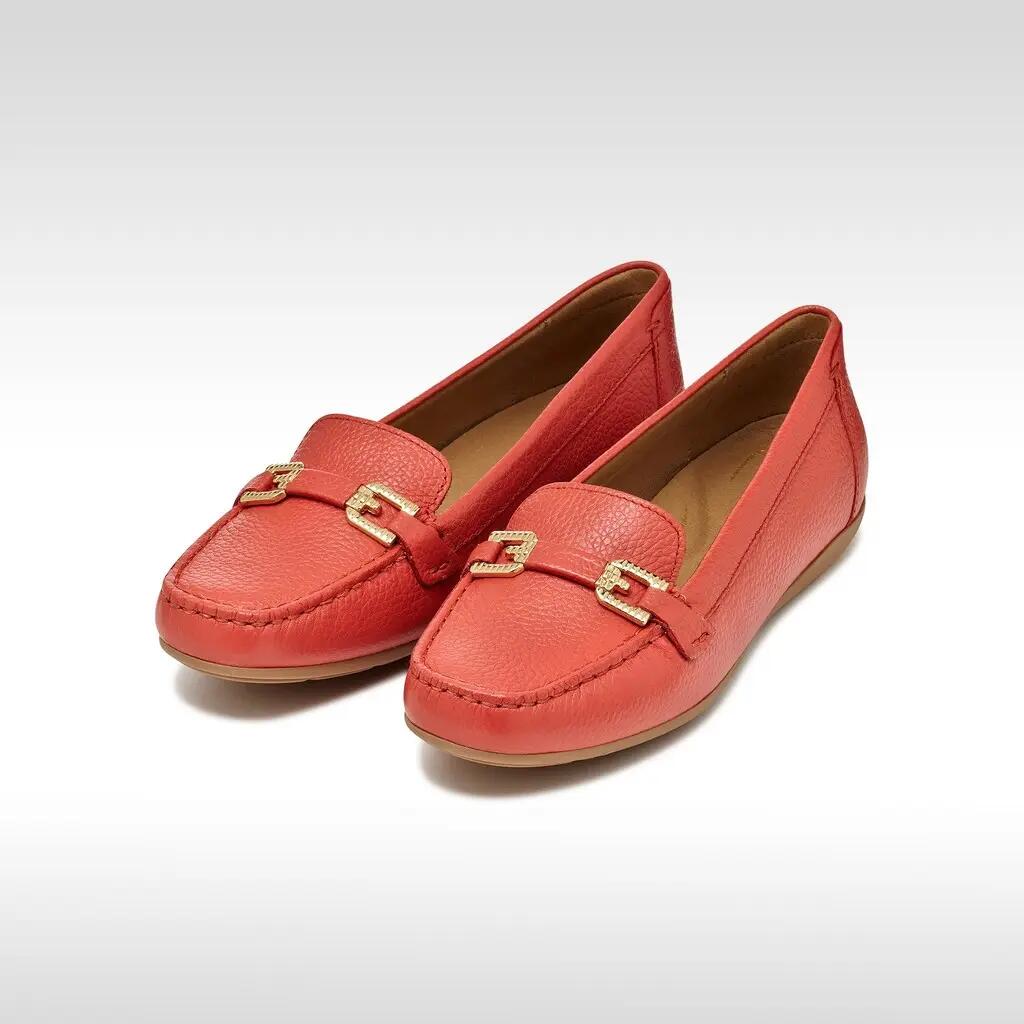 Mocassins Femme ANNYTAH MOC WOMAN Corail 4/7