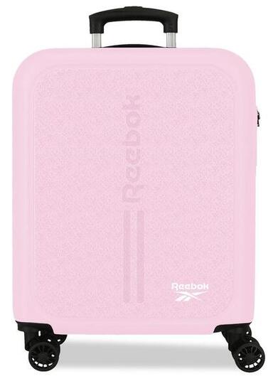 Valigia da cabina Reebok Boston ABS con capacità di 44L Rosa