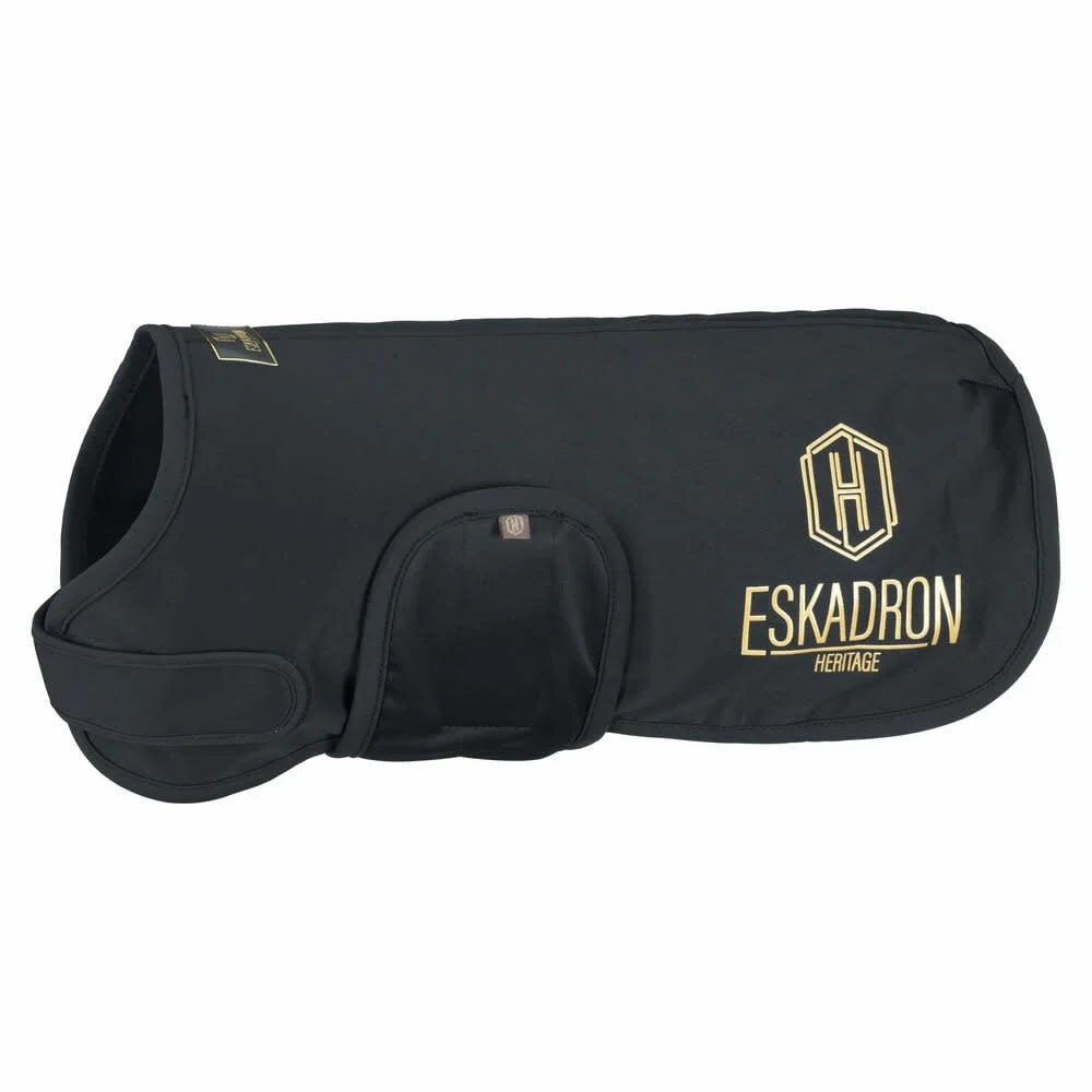 HERITAGE SOFTSHELL HUNDEDECKE SCHWARZ 1/1