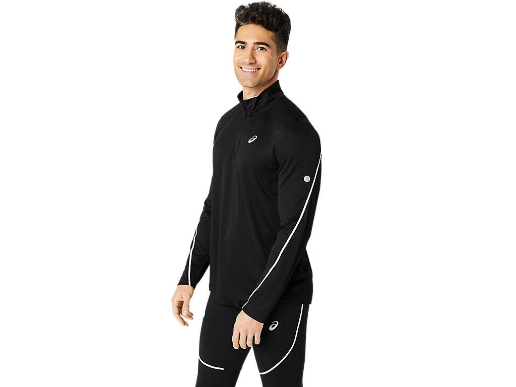 ROAD LITE-SHOW 1/2 ZIP TOP BLACK MAN 3/4