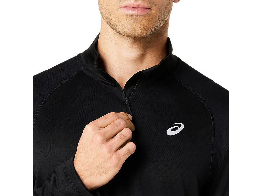 ROAD LITE-SHOW 1/2 ZIP TOP BLACK MAN 4/4