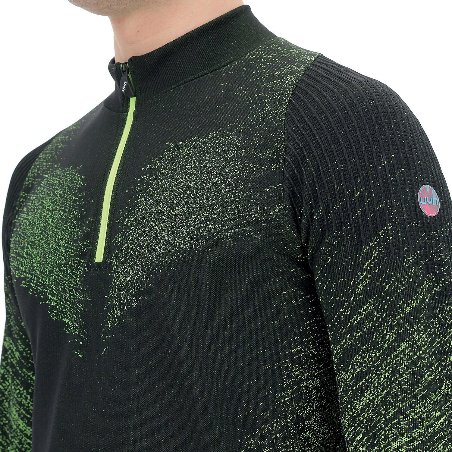Maillot de course à pied zippé manches longues Exceleration 4/6