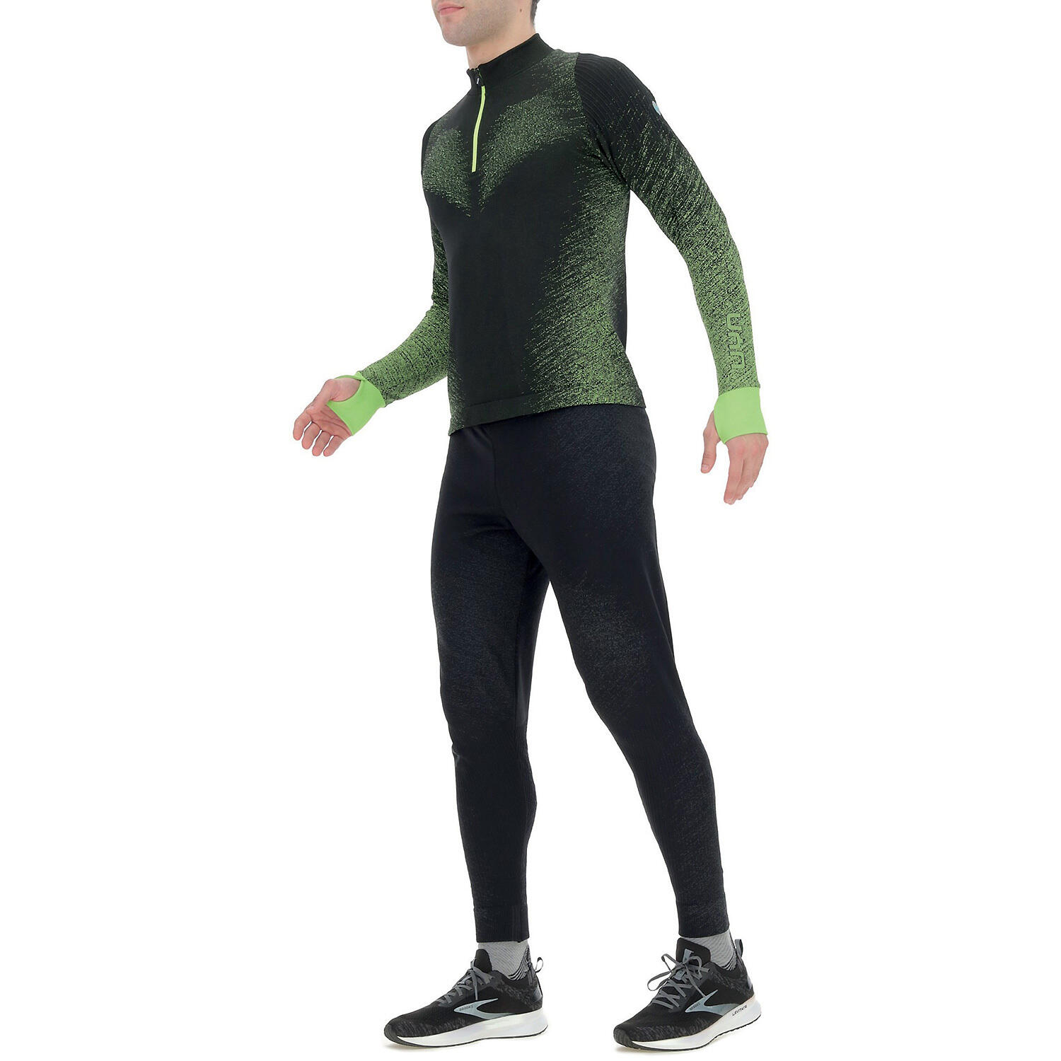 Maillot de course à pied zippé manches longues Exceleration 6/6