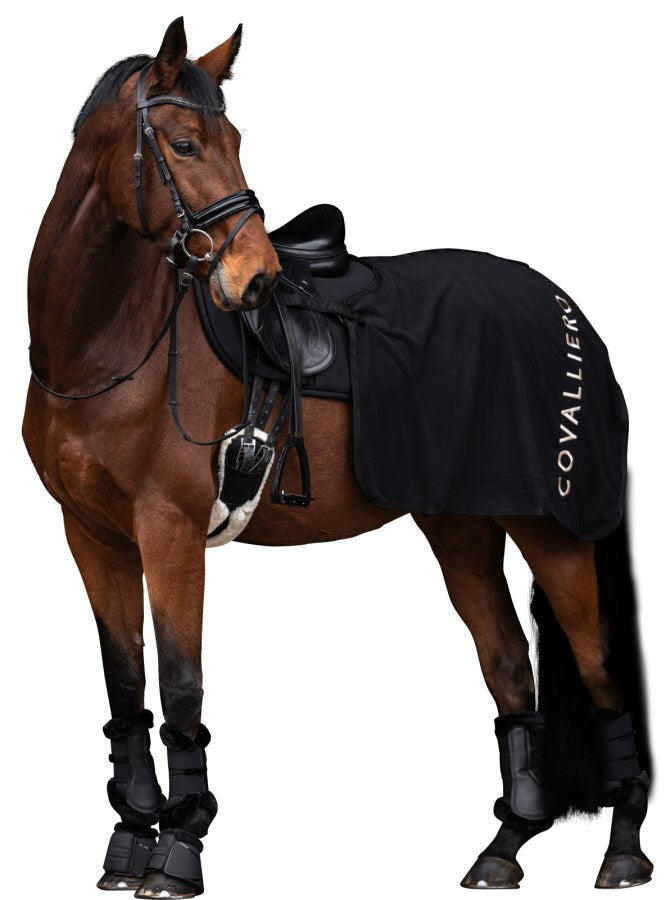 COUVERTURE D'ÉQUITATION COVALLIERO NOIR 2/2