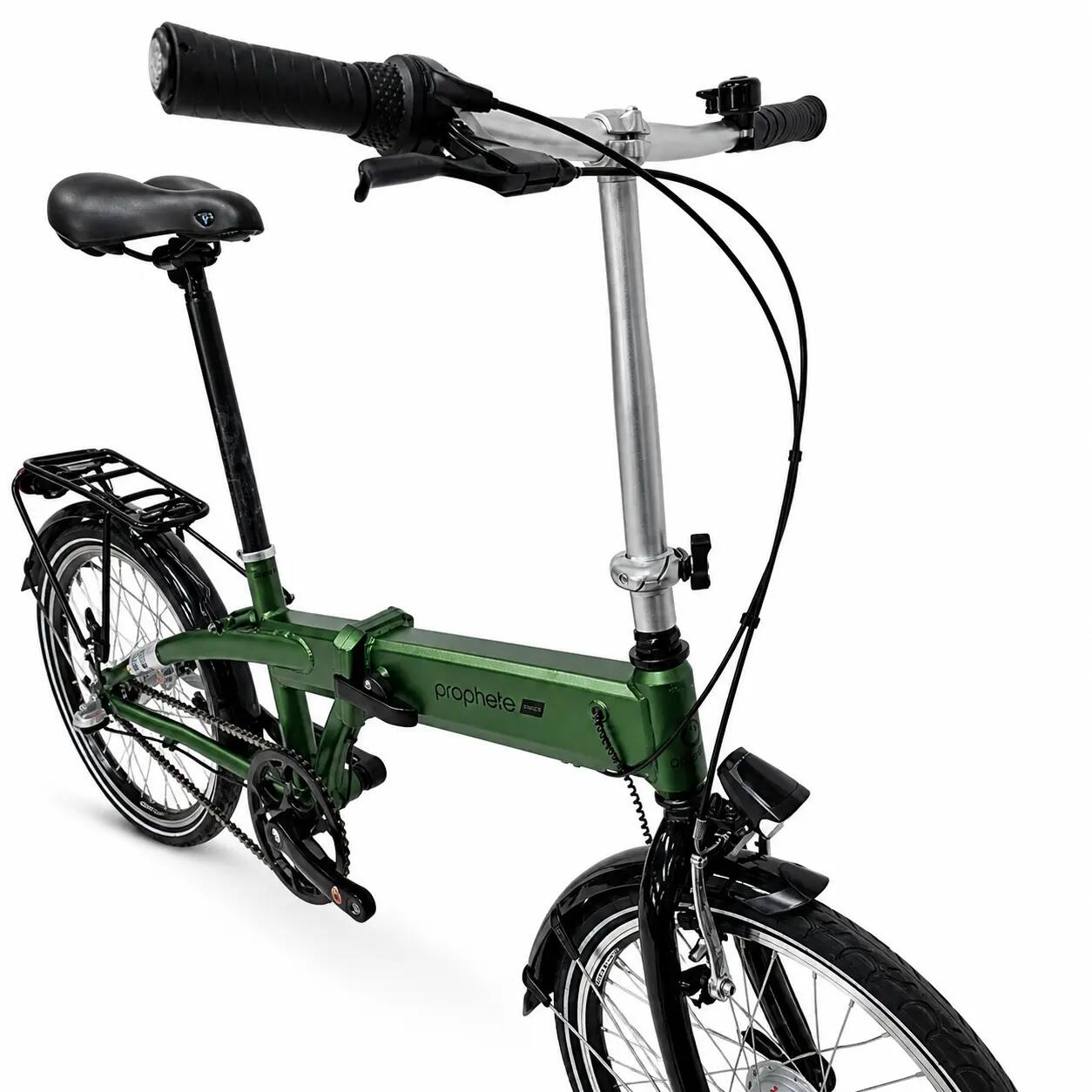Bicicleta Pliabila Prophete 1294B - 20 inch, Verde 3/6