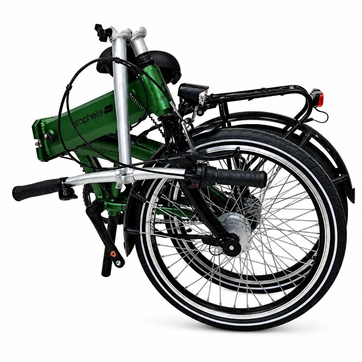 Bicicleta Pliabila Prophete 1294B - 20 inch, Verde 4/6