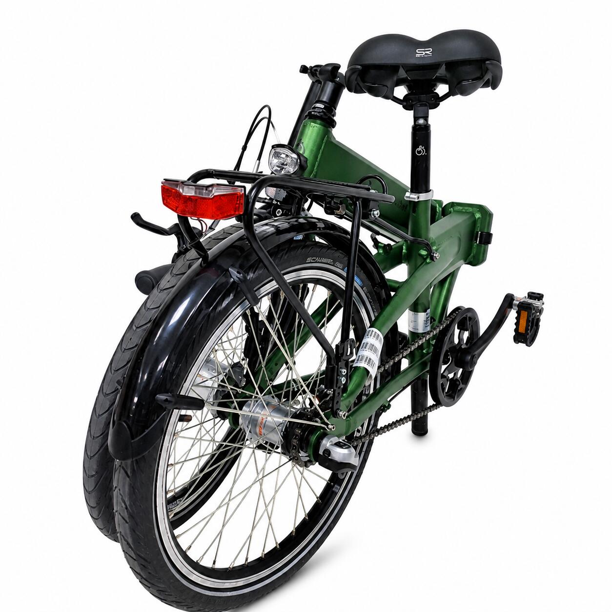Bicicleta Pliabila Prophete 1294 - 20 inch, Verde 5/7