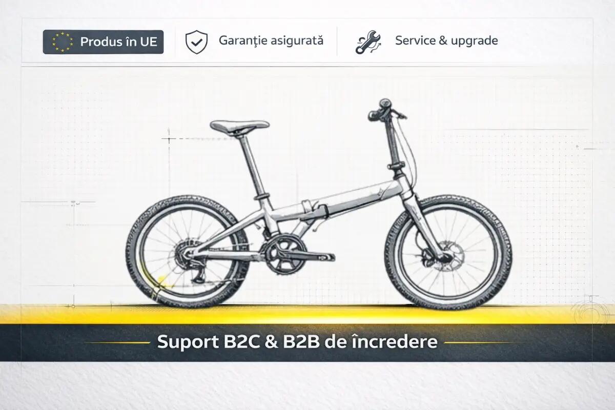 Bicicleta Pliabila Prophete 1294B - 20 inch, Verde 6/6