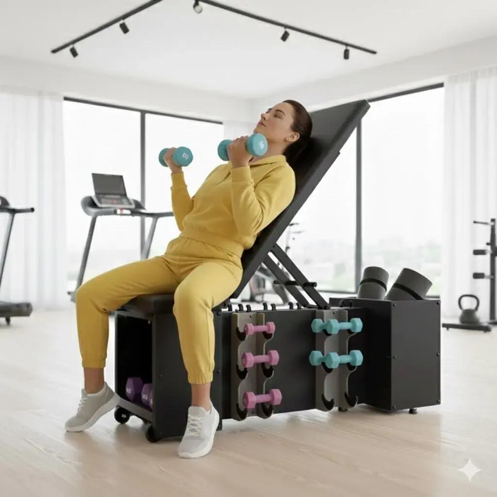 ITM Fitness Multifunctional Weight Bench 2/5