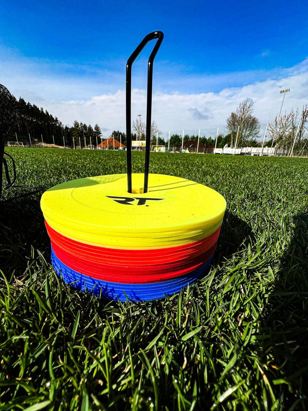 RT FIELD MARKER ZNACZNIKI POLA PŁASKIE TALERZYKI WYSEPKI PLACKI 20SZT 7/7