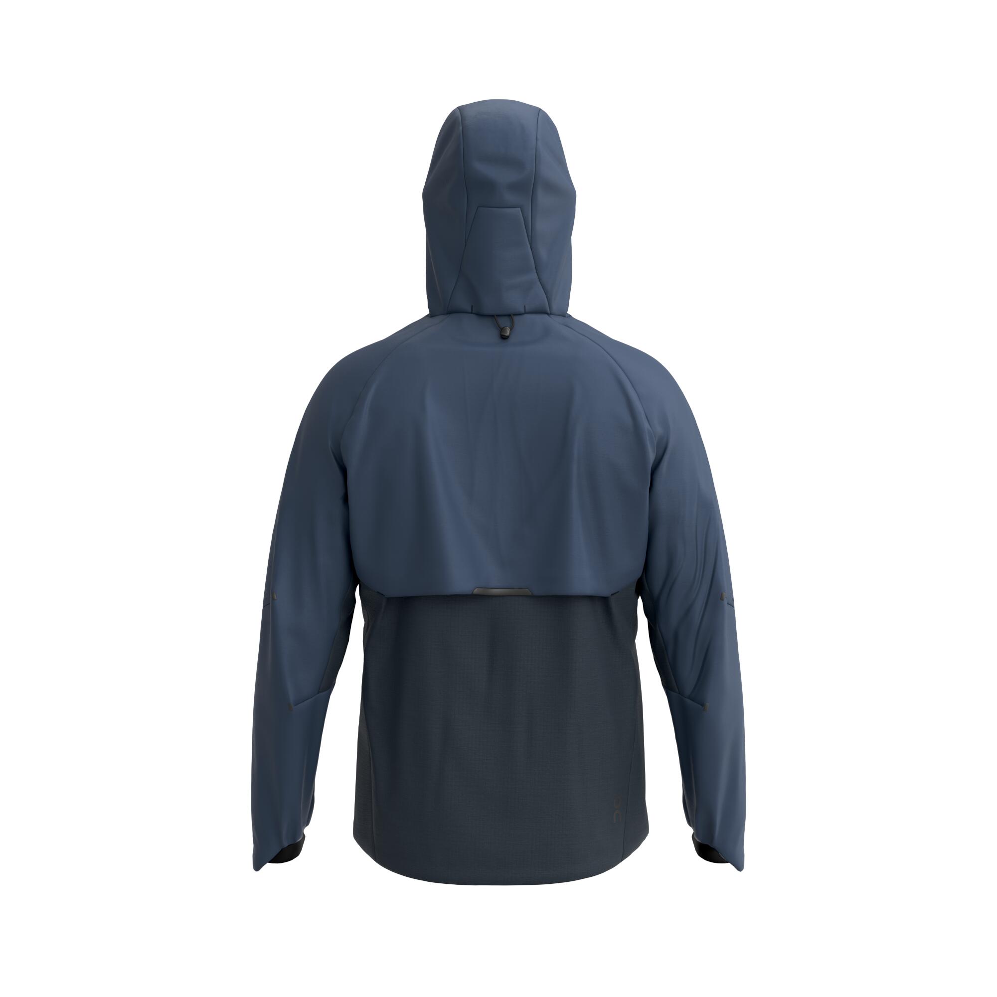 -RUNNING CORE JACKET DENIM/NAVY WOMAN 2/2