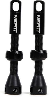 Neatt premium presta paar tubeless ventielen zwart