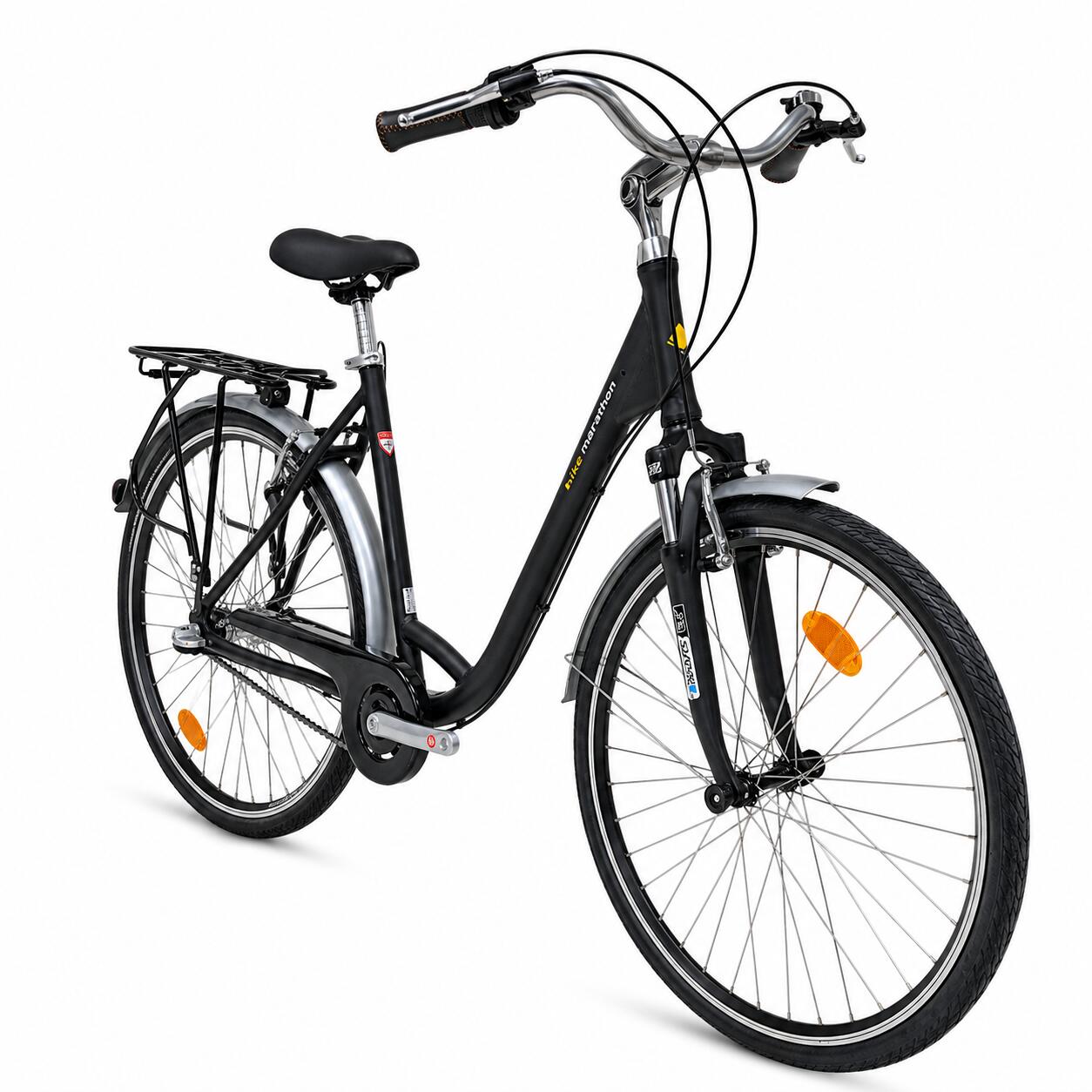Second life, Kieler 1252 stadsfiets - 28 inch, L, zwart 2/3