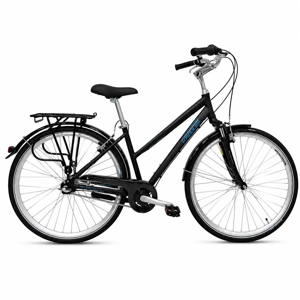 Kieler 1289 Refurbished City Bike – 28-inch, S, Black