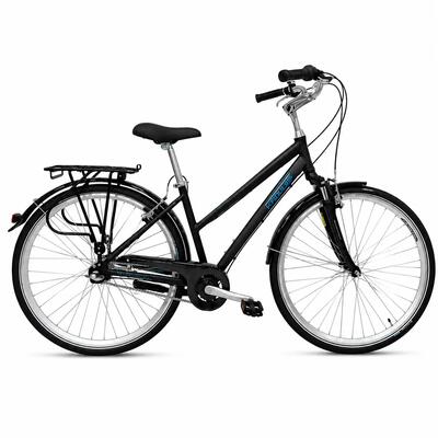 Gereviseerde stadsfiets kieler 1289 - 28 inch, maat s, zwart