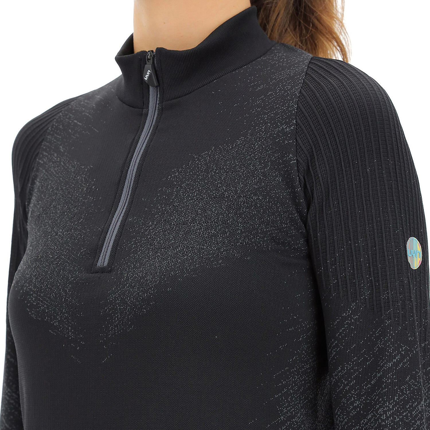 Exceleration Long-Sleeved Zip Up Running Shirt 5/7