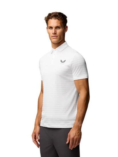 Polo da Golf Uomo Castore Striped SS
