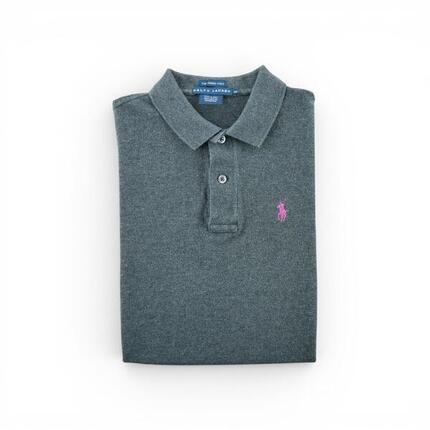 Seconde vie - Polo manches courtes Femme Gris - Excellent
