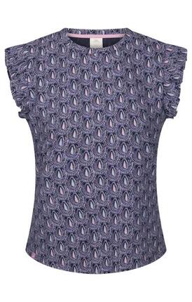 2058 Damen T-Shirt mit Print - Rundhals, kurze Ärmel