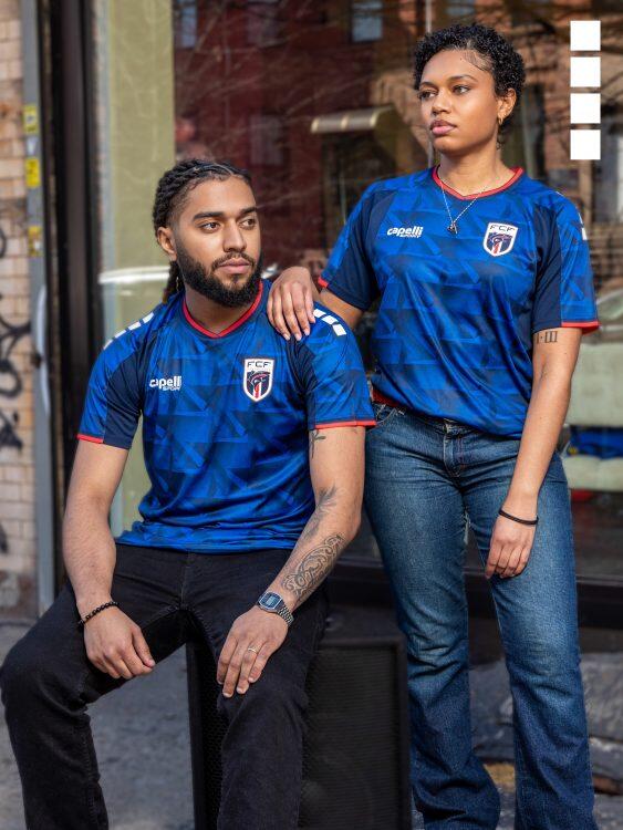 Men´s Cabo Verde 2026 Replica Home Jersey Navy/Royal Blue 5/6